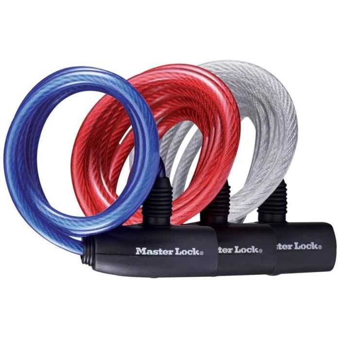 Lucchetto a cavo MASTER LOCK - 1,8 m