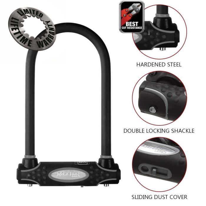 MASTER LOCK Blocco bici U - Key - Biciclette, bici elettriche, MTB