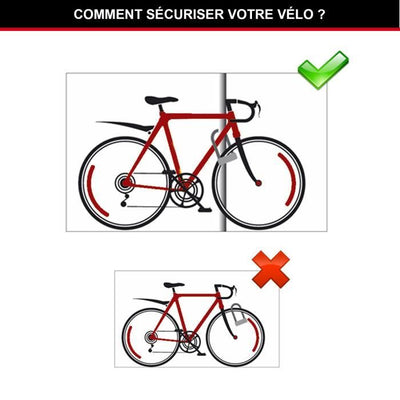 Antifurto MASTER LOCK con cavo - con chiave - Modello XL