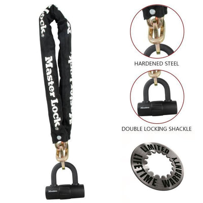 Catena antifurto per motocicli di alta sicurezza Masterlock L0,9