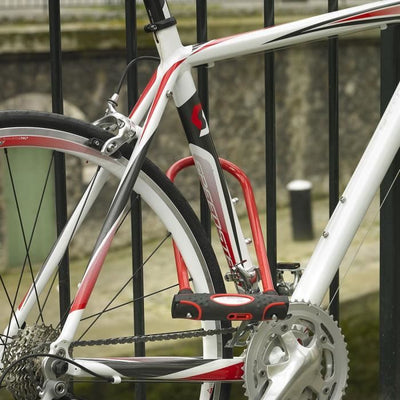 MASTER LOCK Lucchetto per bicicletta U [Con chiave] - Ideale per biciclette, bici elettriche, MTB e altro