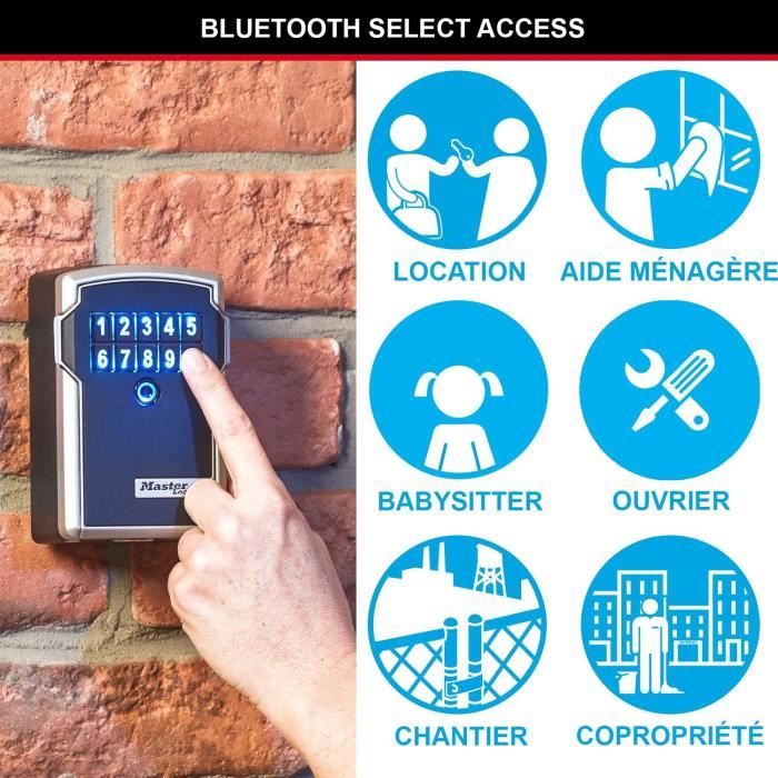 BLOCCO MASTER Sicuro Bluetooth Keybox - Formato L - Keybox connesso