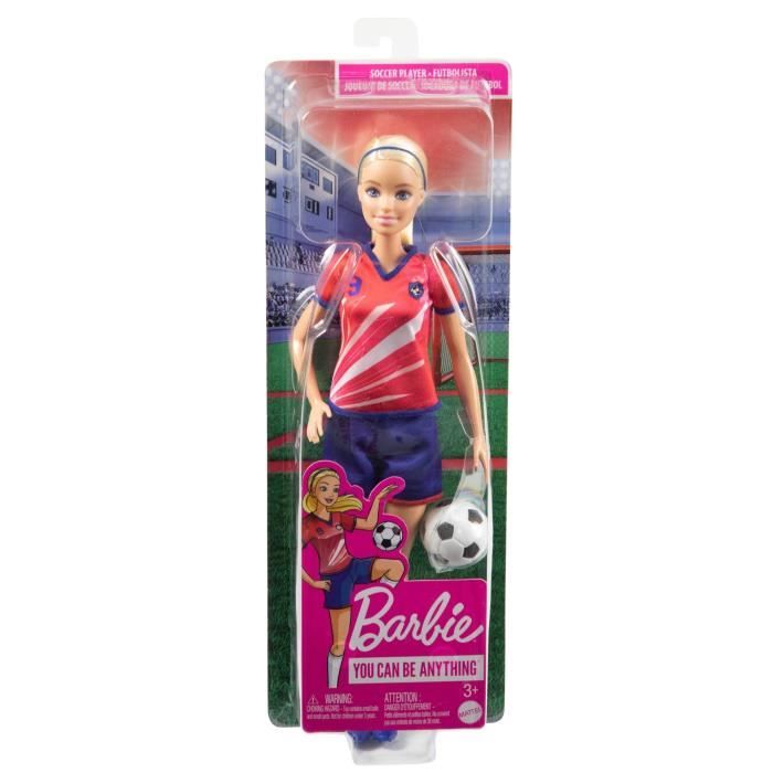 BARBIE - Barbie Calciatore - Bambola - 3 anni e +