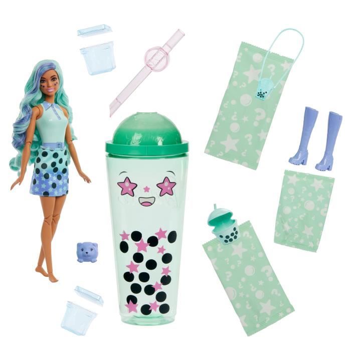Barbie-Pop Reveal-Bubble Tea Series Bambola profumata con accessori HTJ21