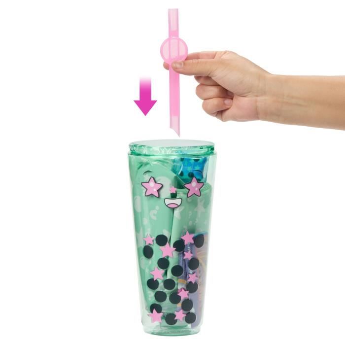 Barbie-Pop Reveal-Bubble Tea Series Bambola profumata con accessori HTJ21