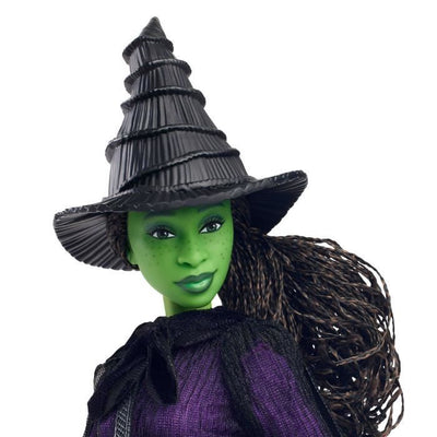 Bambola Mattel-Wicked-Elphaba con capelli intrecciati e pose multiple - Wicked - HXY38