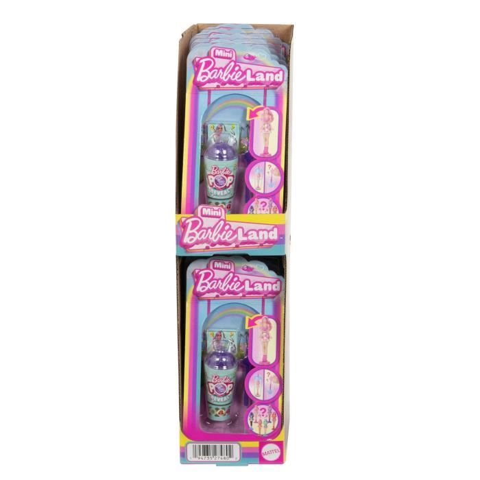 BARBIE Mini-BarbieLand Pop Reveal Doll - Bambola da 1,5" - Barbie - JCR22