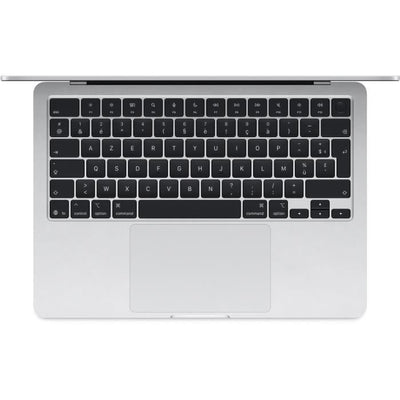 Apple - 13.6 MacBook Air M4 (2025) - 24 GB di RAM - 512 GB di spazio di archiviazione - CPU a 10 core - GPU a 10 core - Argento