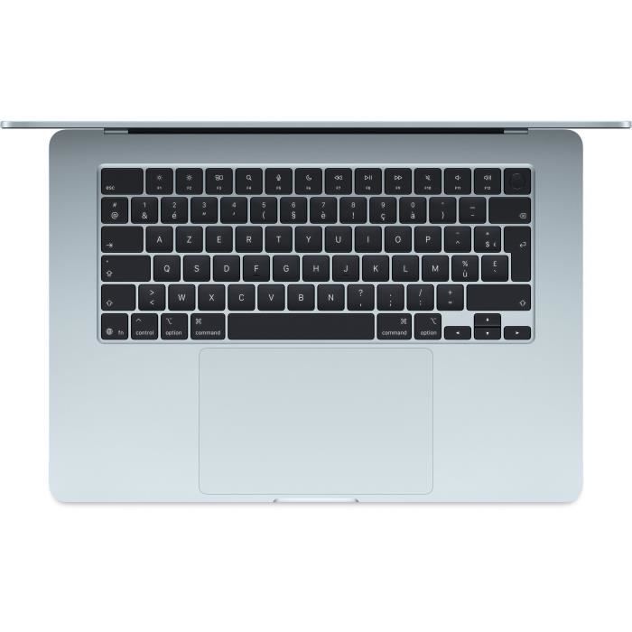 Apple - 15.3 MacBook Air M4 (2025) - 16 GB di RAM - 512 GB di spazio di archiviazione - CPU a 10 core - GPU a 10 core - Azzurro cielo