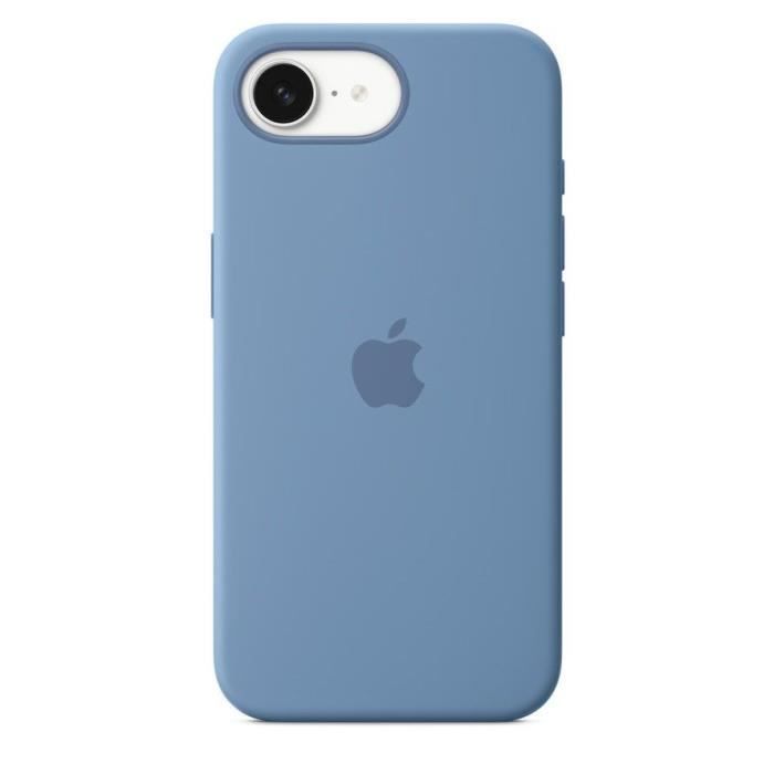 APPLE - iPhone 16E - Custodia in silicone - Blu invernale