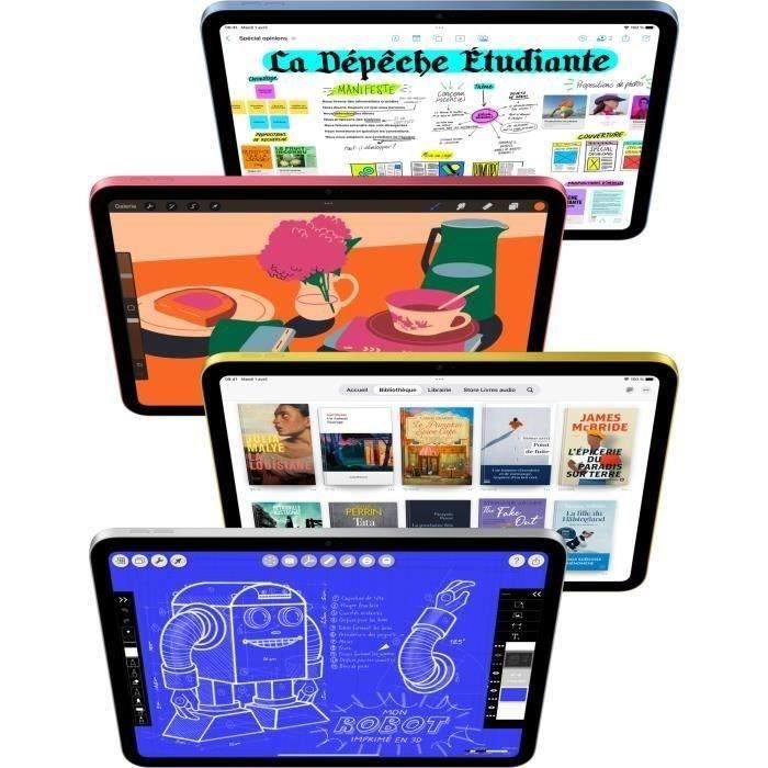 APPLE - iPad A16 (2025) - 11 - Wi-Fi + Cellular - 128 GB - Giallo