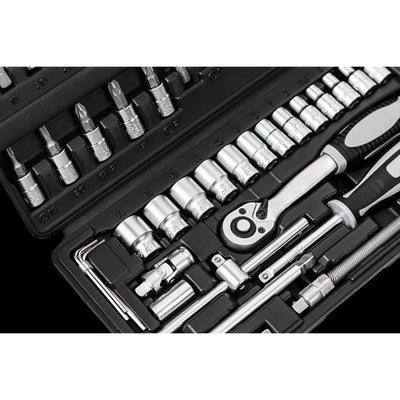 CONNEX Scatola chiavi + prese 52 pezzi