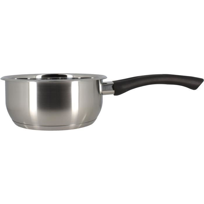 Casseruola - MENASTYL - 6020242 - Acciaio inox - 18 cm - Adatta a tutti i piani cottura, compresa l&