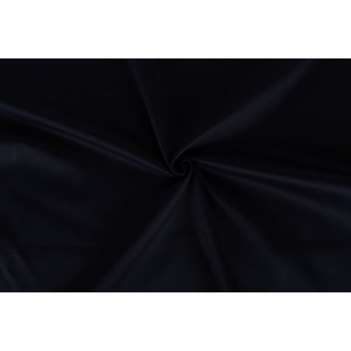 Completo letto - 1 copripiumino 220 x 240 cm + 2 federe 60 x 60 cm - 100% raso di cotone - Blu