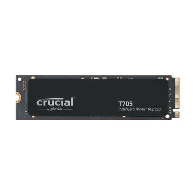 SSD da gioco interno - CRUCIAL - SSD T705 1TB PCIe Gen5 NVMe M.2 (2024) - Compatibilità con le versioni precedenti PCIe 3.0 e 4.0 - CT1000T705SSD3