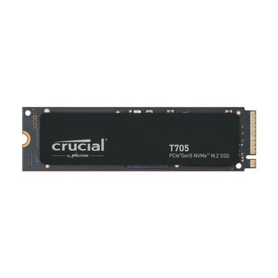 SSD da gioco interno - CRUCIAL - SSD T705 1TB PCIe Gen5 NVMe M.2 (2024) - Compatibilità con le versioni precedenti PCIe 3.0 e 4.0 - CT1000T705SSD3
