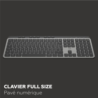 Tastiera wireless - Tasti piatti - MOBILITY LAB - KP450W - AZERTY - FR - Multi-connessioni - Nero