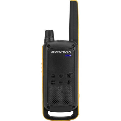 Motorola Talkabout T82 Extreme Quad Pack Radio portatile 2 bande PMR 446 MHz 16 canali Nero, Giallo (confezione da 4)
