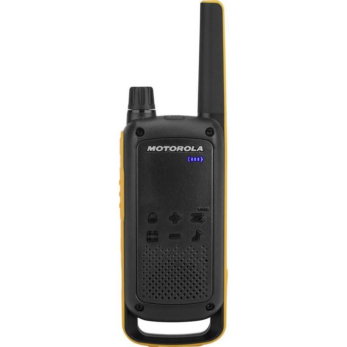 Motorola Talkabout T82 Extreme Quad Pack Radio portatile 2 bande PMR 446 MHz 16 canali Nero, Giallo (confezione da 4)