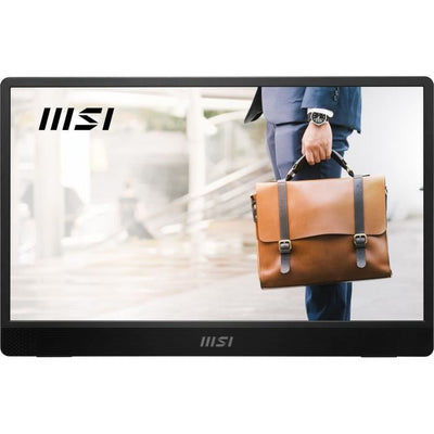 Schermo PC Gamer - MSI - MP161 E2 - 15.6 - Pannello IPS - FHD - 1 ms - 60 Hz - USB-C x2 + Mini HDMI - Attacco per treppiede