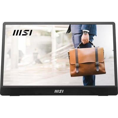 Schermo PC Gamer - MSI - MP161 E2 - 15.6 - Pannello IPS - FHD - 1 ms - 60 Hz - USB-C x2 + Mini HDMI - Attacco per treppiede