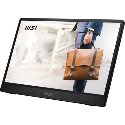 Schermo PC Gamer - MSI - MP161 E2 - 15.6 - Pannello IPS - FHD - 1 ms - 60 Hz - USB-C x2 + Mini HDMI - Attacco per treppiede
