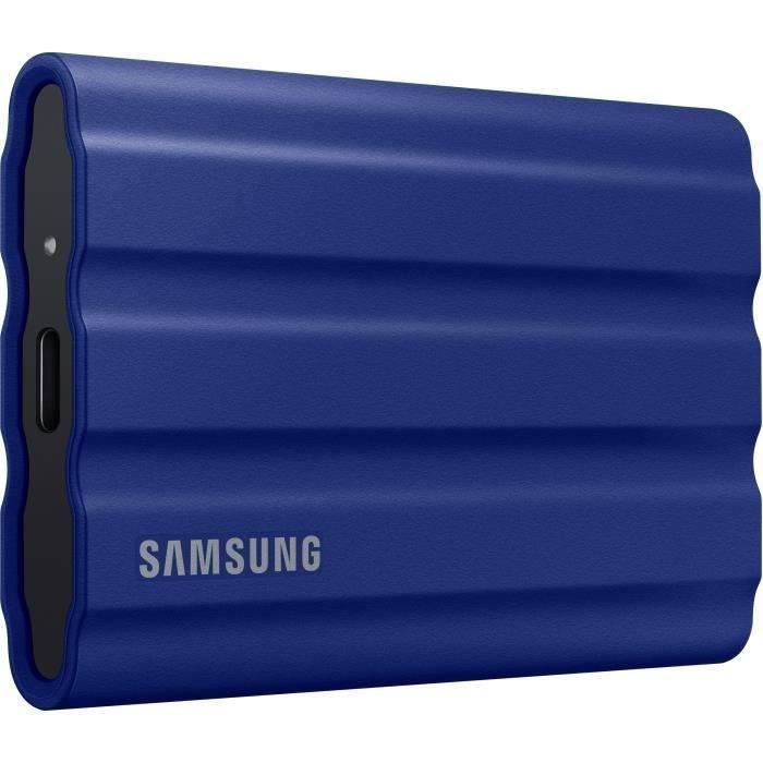 Unità a stato solido esterna - SAMSUNG - T7 Shield - 2 TB - USB 3.2 Gen 2 (connettore USB-C) (MU-PE2T0R/EU)