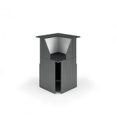 Composizione reception in melaminico da ufficio cm. 216x156x117h