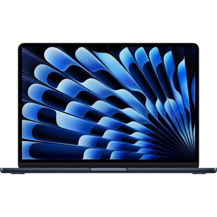 Apple - MacBook Air M4 da 13,6 pollici (2025) - 16 GB di RAM - 512 GB di spazio di archiviazione - CPU a 10 core - GPU a 10 core - Mezzanotte