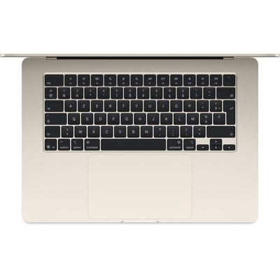 Apple - 15.3 MacBook Air M4 (2025) - 16 GB di RAM - 512 GB di spazio di archiviazione - CPU a 10 core - GPU a 10 core - Starlight