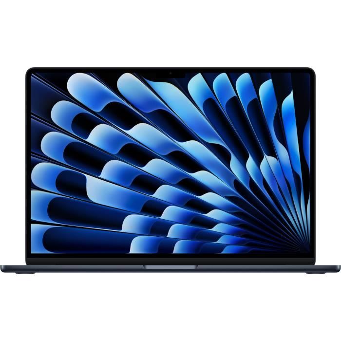 Apple - MacBook Air M4 da 15,3 pollici (2025) - 16 GB di RAM - 512 GB di spazio di archiviazione - CPU a 10 core - GPU a 10 core - Mezzanotte