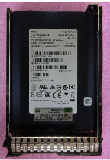 960GB SATA 6G SFF RI DS SSD