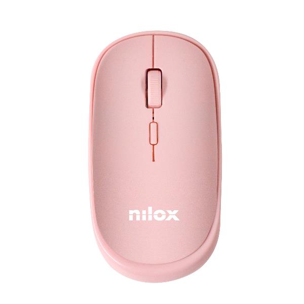 Nilox Mouse Wireless Pink
