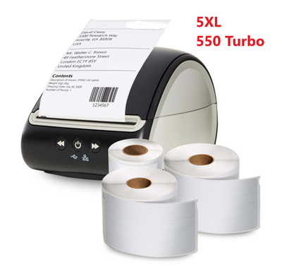 NFC White 25X25mm 850psc Com DYMO Labelwriter 550,5XL