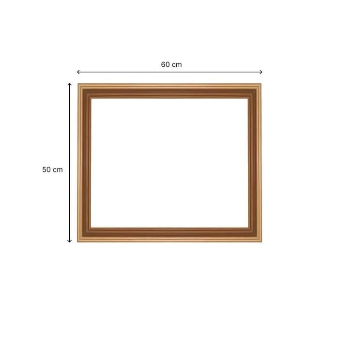 Cornice sagomata - NORDLINGER PRO - 50 x 60 cm - 42 x 14 mm - FSC 100%