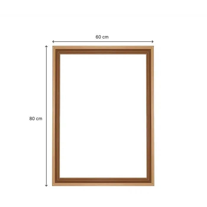 Cornice sagomata - NORDLINGER PRO - 80 x 60 cm - 42 x 14 mm - FSC 100%