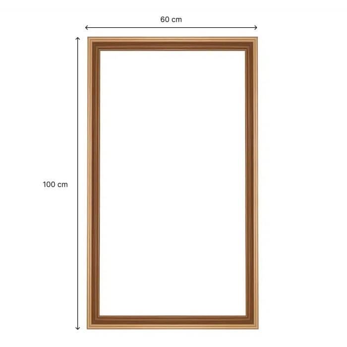 Cornice sagomata - NORDLINGER PRO - 100 x 60 cm - 42 x 14 mm - FSC 100%