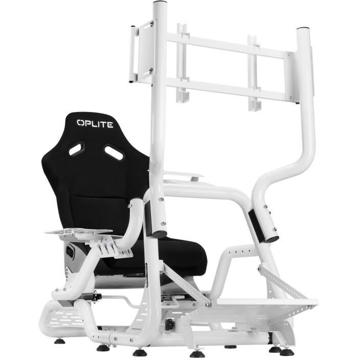 Supporto schermo - OPLITE - Per cockpit GTR S3/S8 - Bianco - Compatibile con tutte le generazioni GTR