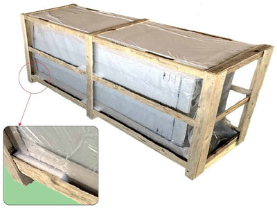 Armadio casellario in metallo verniciato a 5 vani cm. 35x38/50x180h