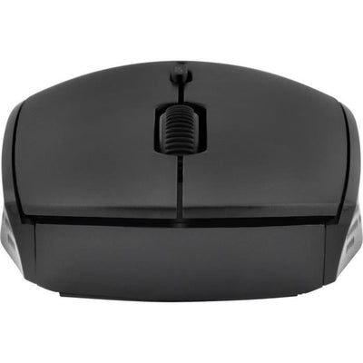 Pacchetto mouse tastiera nera wireless SLIM