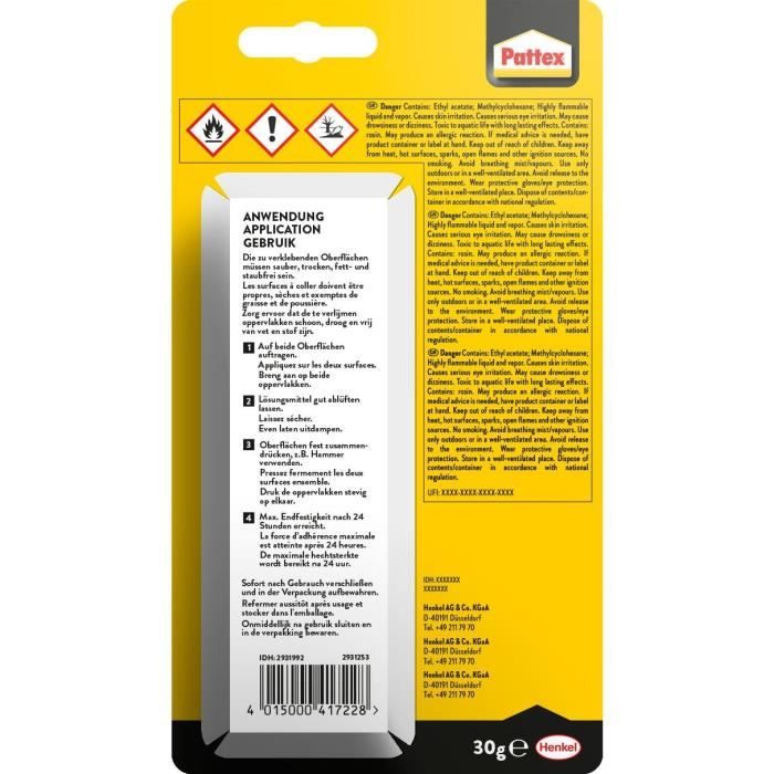 Scarpe speciali adesive PATTEX 30gr