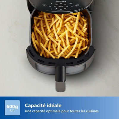 AirFryer - PHILIPS - Serie 2000 - NA220/00 - 4,2 L - 1500 W - 13 modalità - Nero