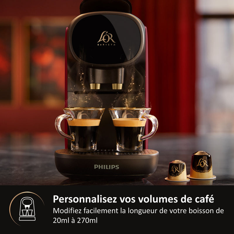 Caffettiera a cialde - PHILIPS - LM9012/50 - Sublime Gold - Rossa