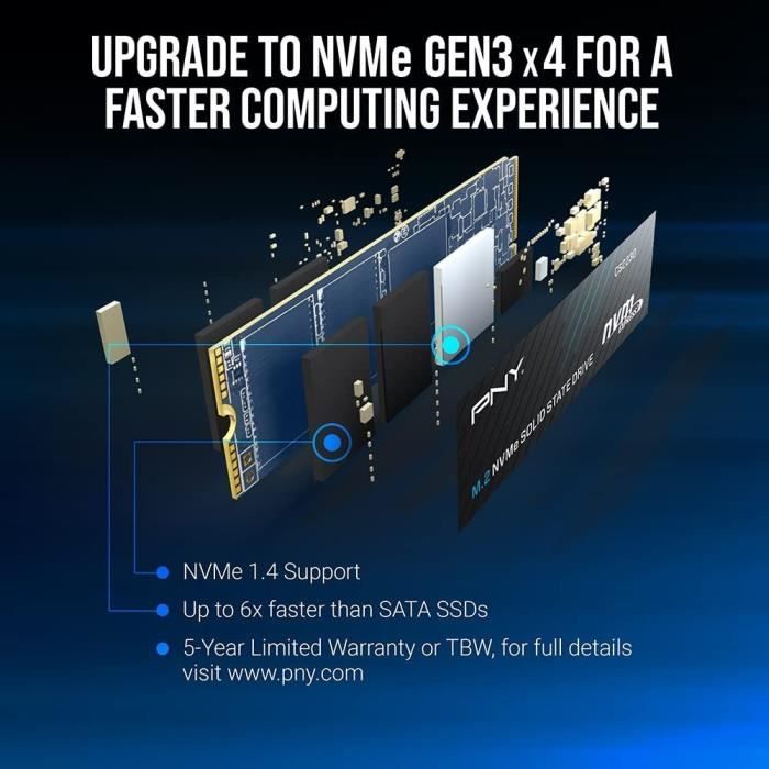 Disco rigido interno SSD - M2 - NVME -500G - PCIE - CS2230