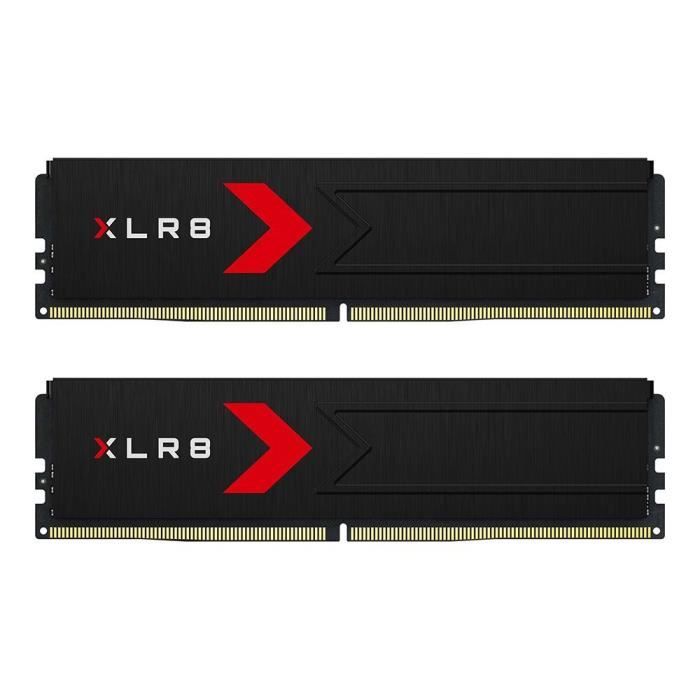 Kit di memoria - PNY - XLR8 Gaming DDR5 - 32 GB (2x16 GB) - 6400 MHz - CL36 - Per computer desktop