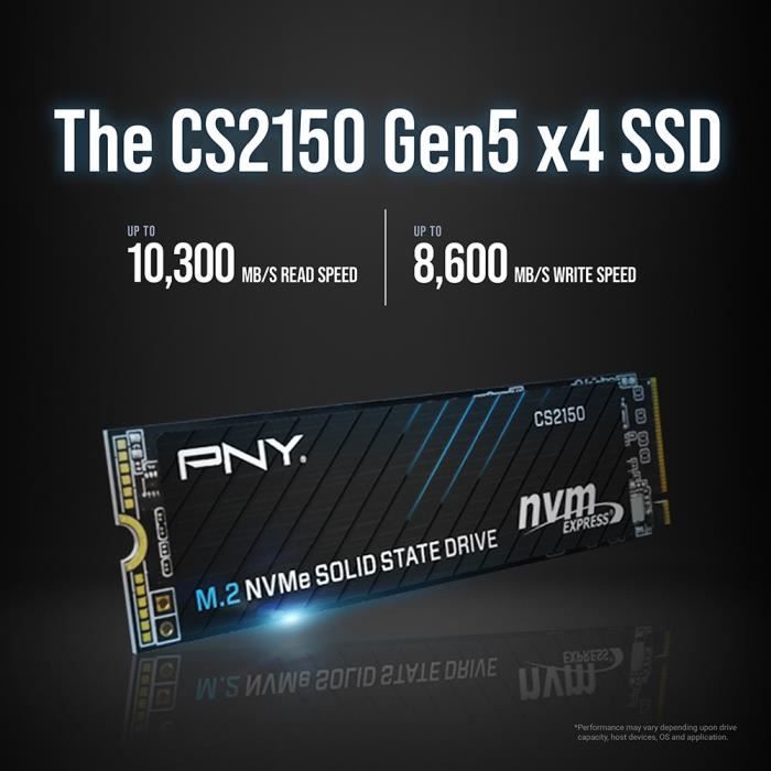 PNY - CS2150 2 TB - Disco rigido SSD interno - 2 TB - M.2