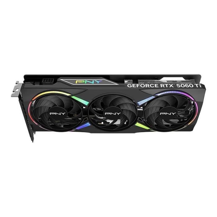 PNY - Scheda grafica - GeForce RTX 5060 Ti - 8 GB - ARGB Overclocked Triple Fan DLSS 4