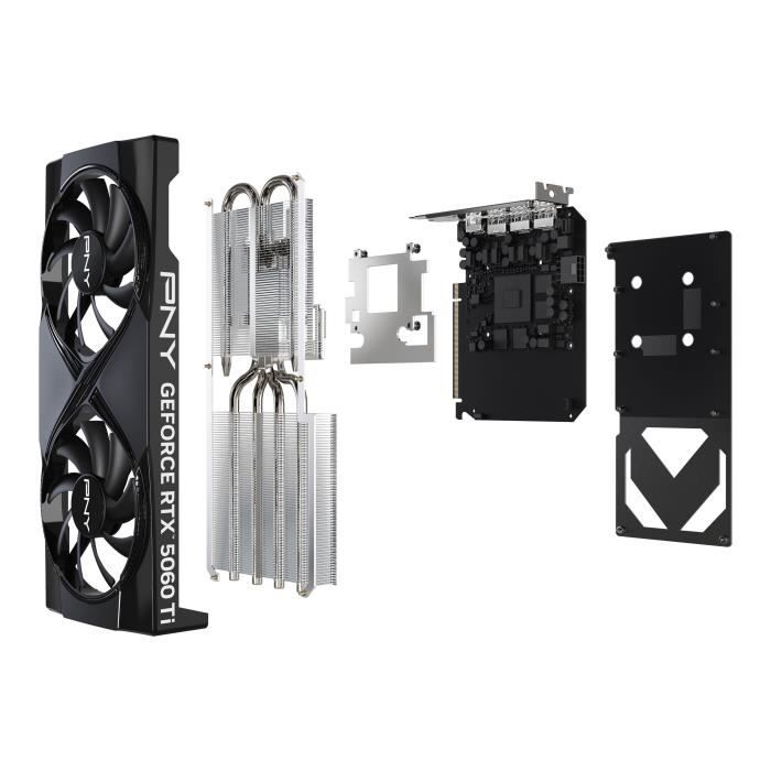 PNY - Scheda grafica - GeForce RTX 5060 Ti - 8 GB - Doppia ventola DLSS 4