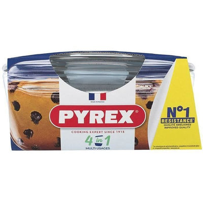 Casseruola - PYREX - 1450098 - Rotonda - Vetro borosilicato - 1,4 litri
