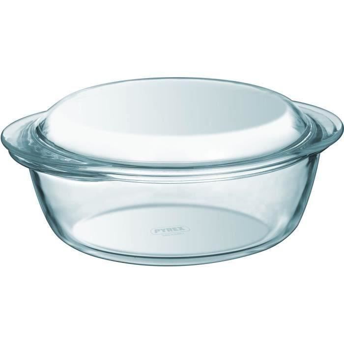 Casseruola - PYREX - 1450098 - Rotonda - Vetro borosilicato - 1,4 litri